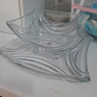 دیس و کاسه بلور