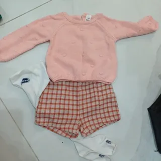 بافت و شلوارک پشمی