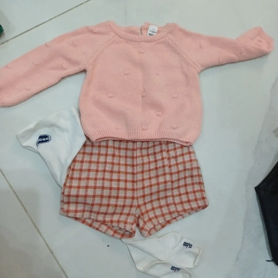 بافت و شلوارک پشمی