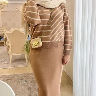 بلوز و دامن بافت