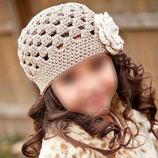 کلاه بافت مکرومه