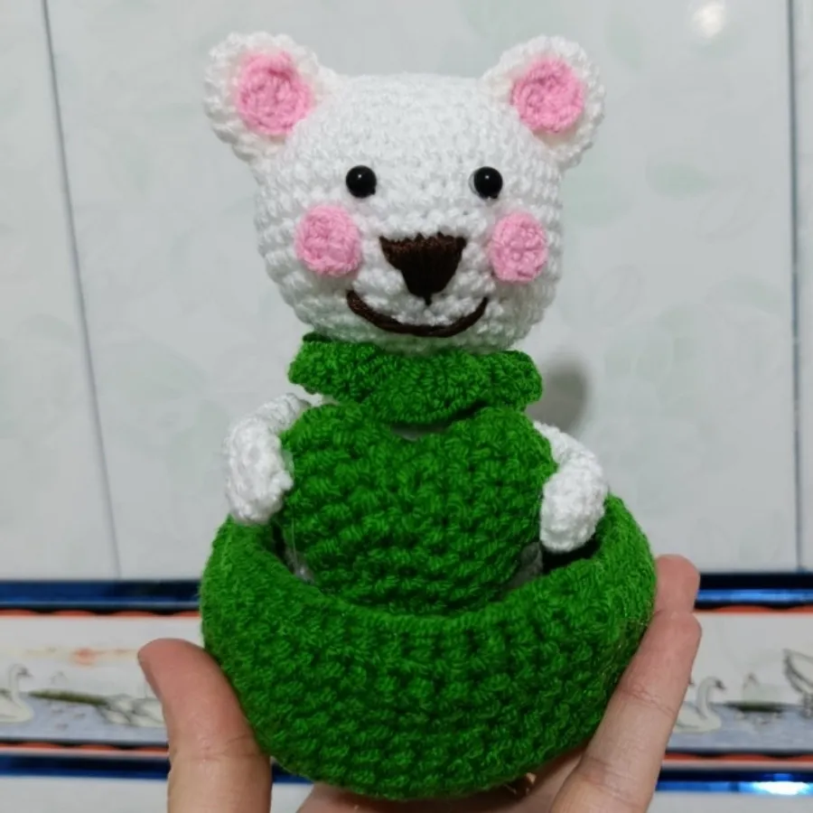 عروسک ولنتاین خرس خوشحال