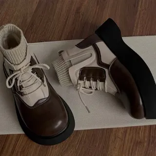 نیم بوت لژ پهن