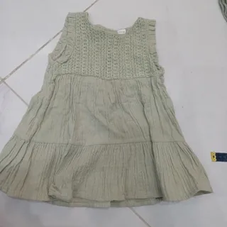 پیراهن السی سبز