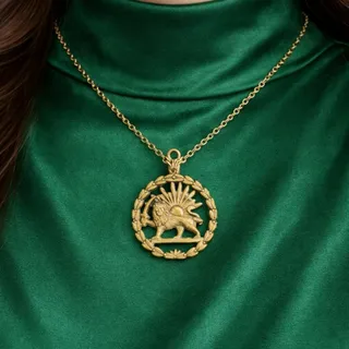 نشان شیروخورشید برنجی