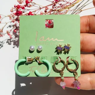 گوشواره جواهری برند المان