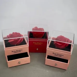 جعبه جواهرات باکس گل دار