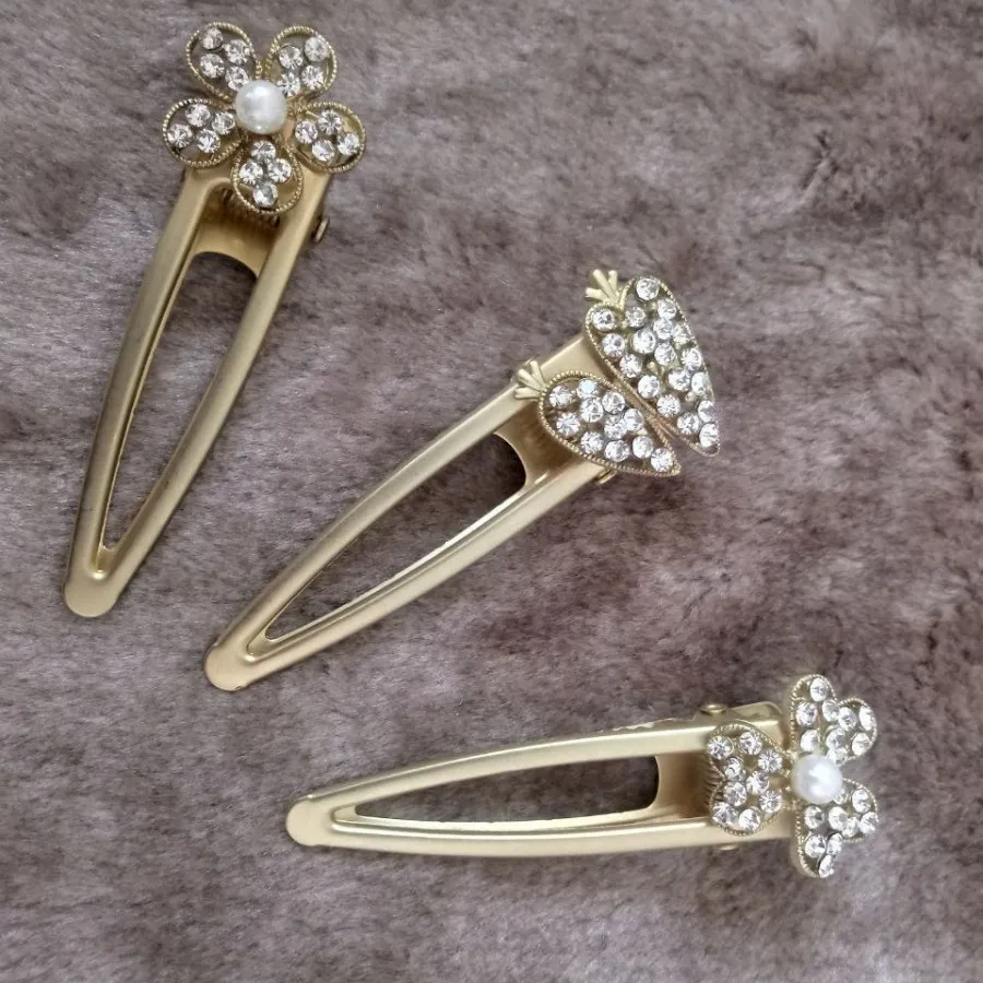 گیره مو نگینی