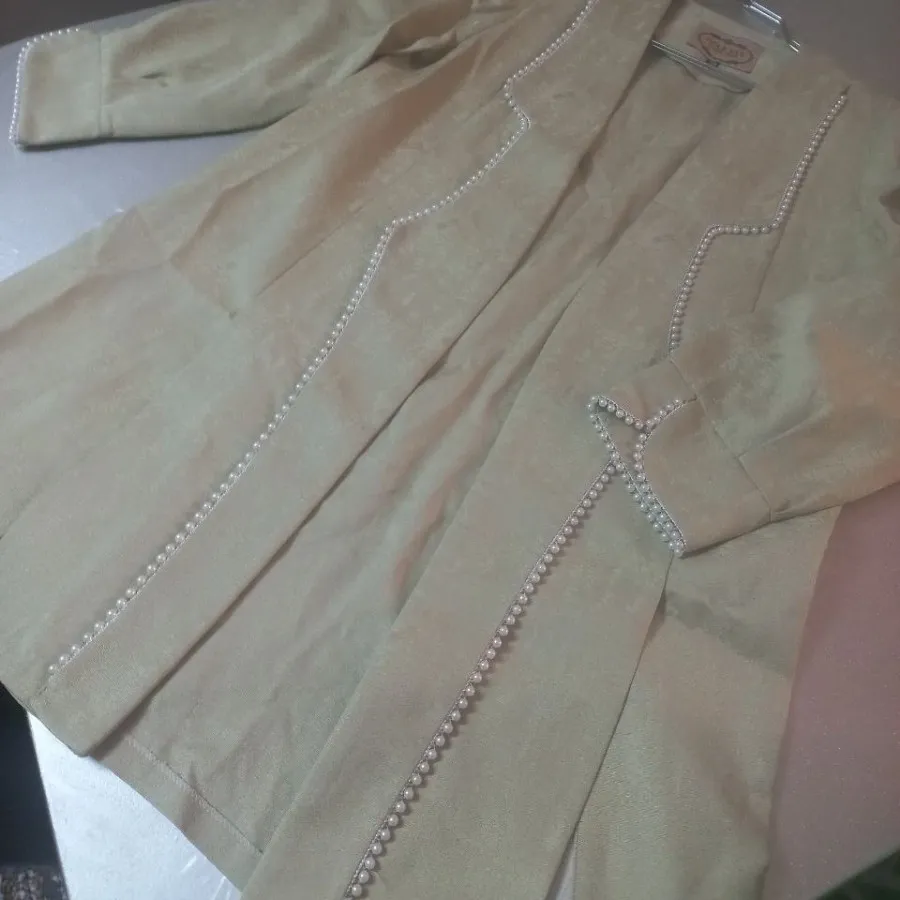 مانتو ژاکارد زیبا