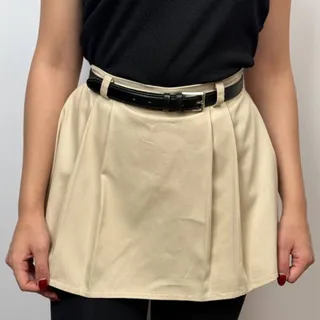 دامن دوپیله کتان