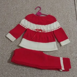 پیراهن شلوار بافت