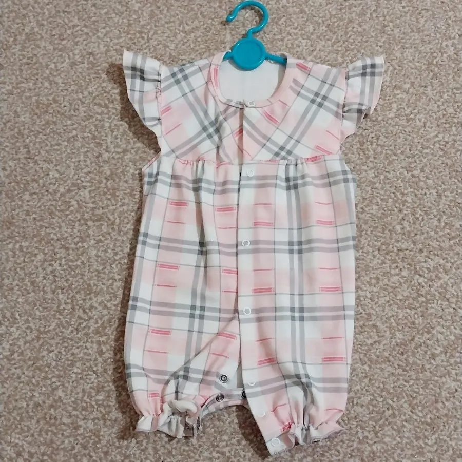 رامپر نخ پنبه دخترانه