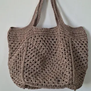 کیف مکرومه بافی دست بافت