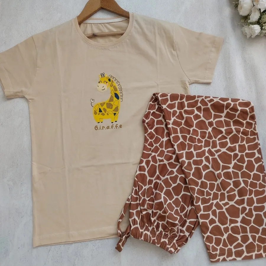 ست تیشرت شلوار راحتی دخت