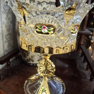 شکلات خوری طلاکوب گلبرجست