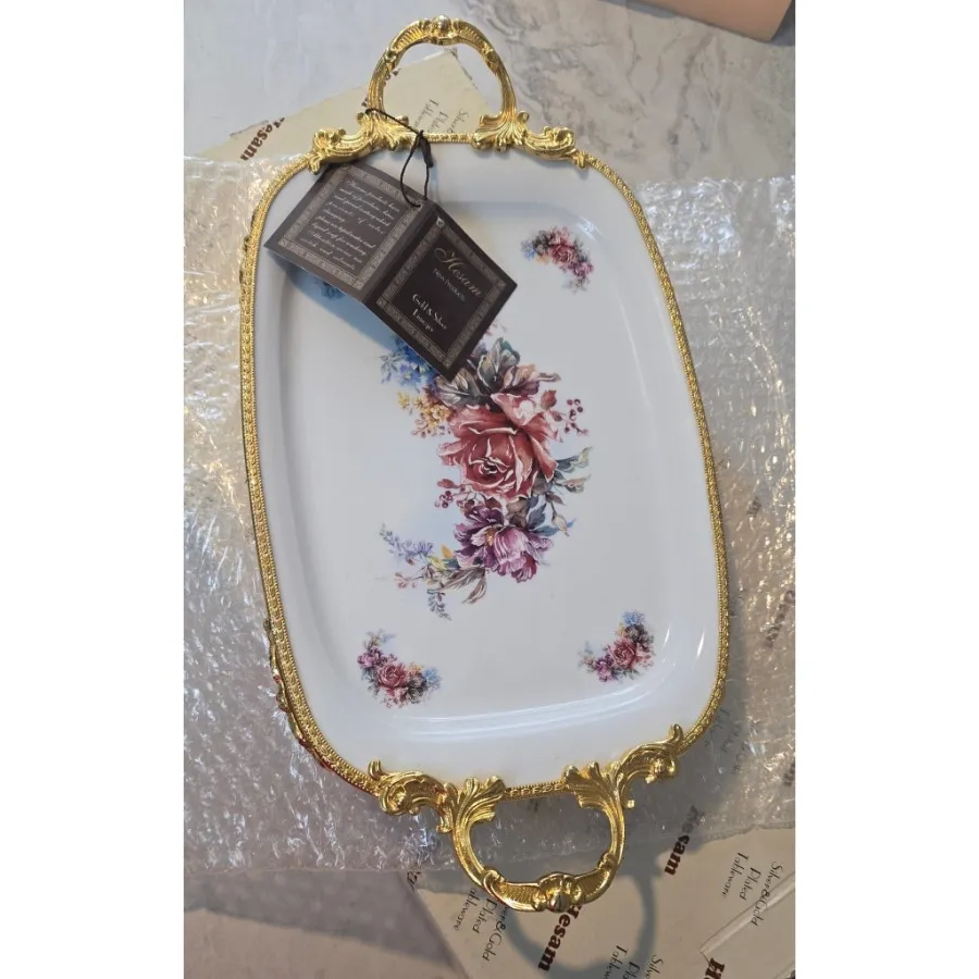 ظرف پذیرایی دسته طلا حسام