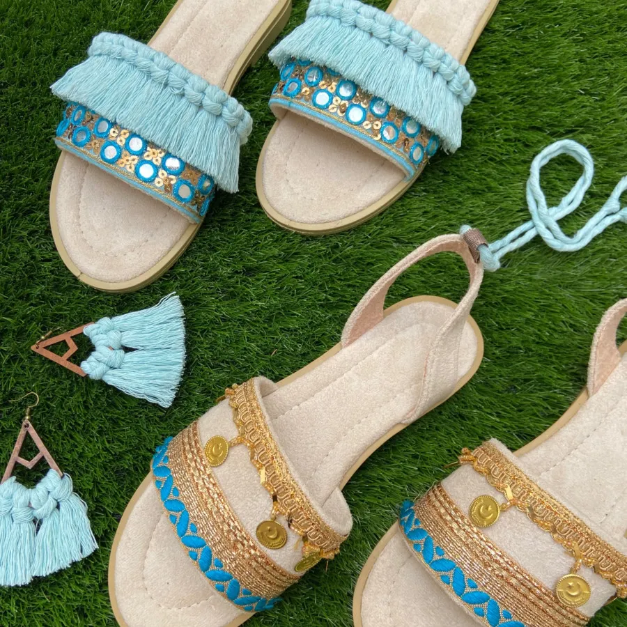 صندل مکرومه