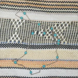 گردنبند فیروزه ای