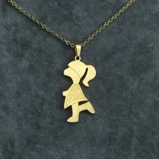 گردنبنددختر بازیگوش استیل