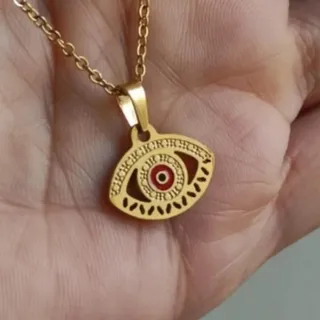 گردنبند چشم نظر استیل