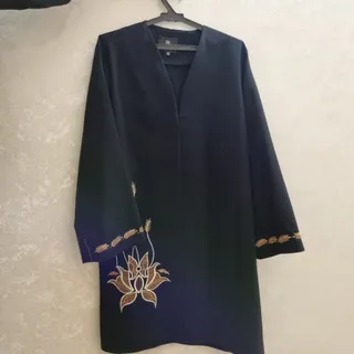 مانتو مجلسی گلدوزی شده