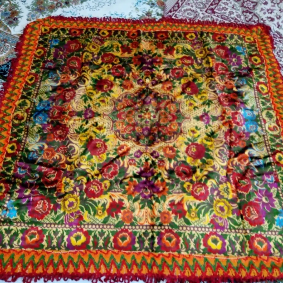 قالیچه ابریشم عتیقه