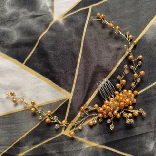 ریسه مو شونه ای شنیون