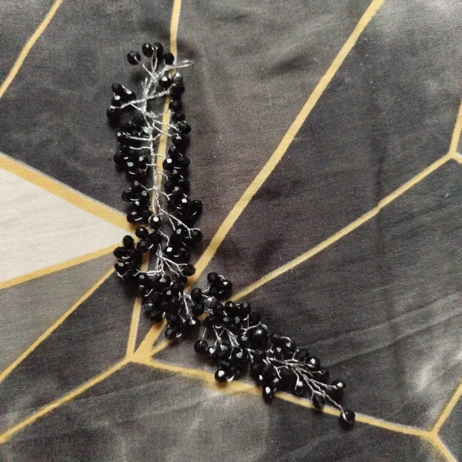 ریسه مو شنیونی مشکی