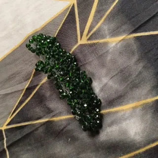 ریسه مو شنیون سبز