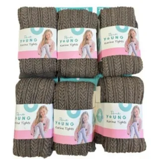 جوراب شلواری گندمی دختران