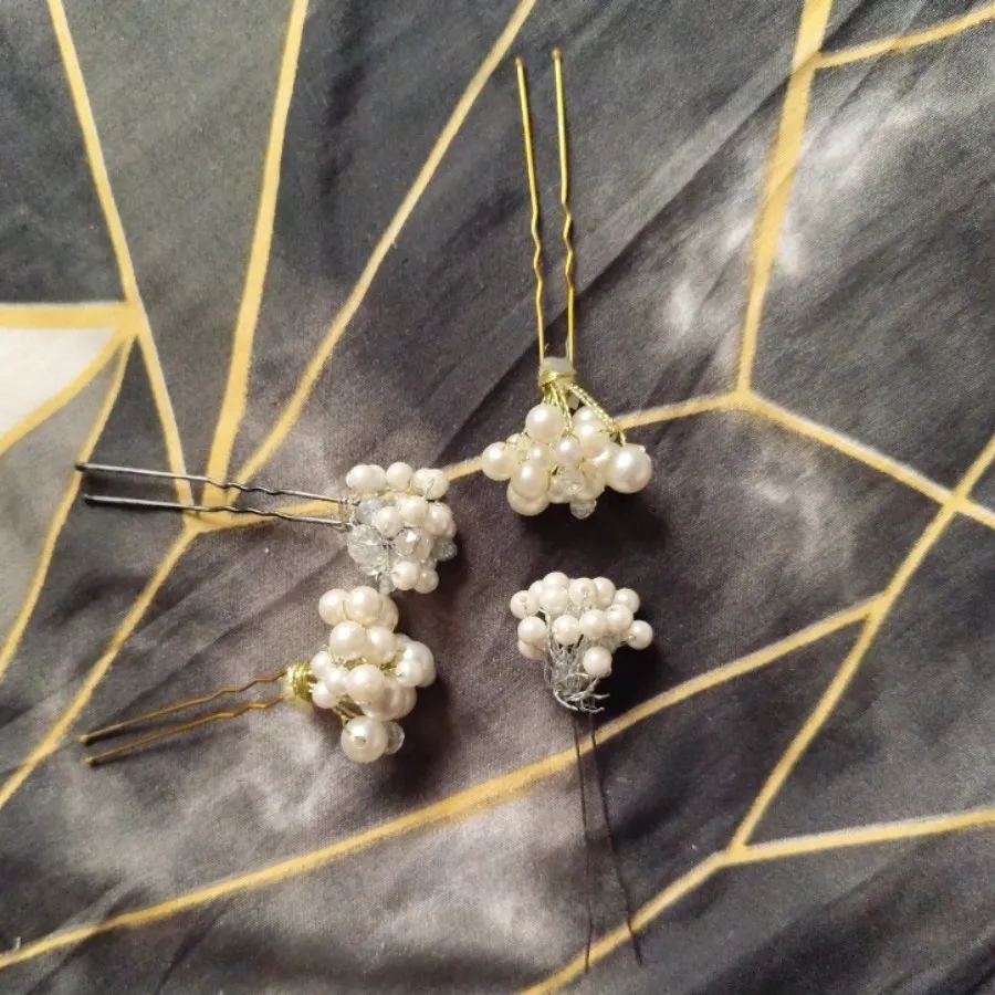 گیره مو شنیون خوشه ای