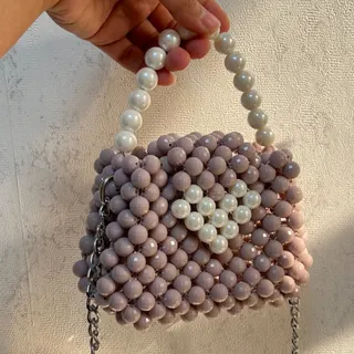 کیف باربی مرواریدی