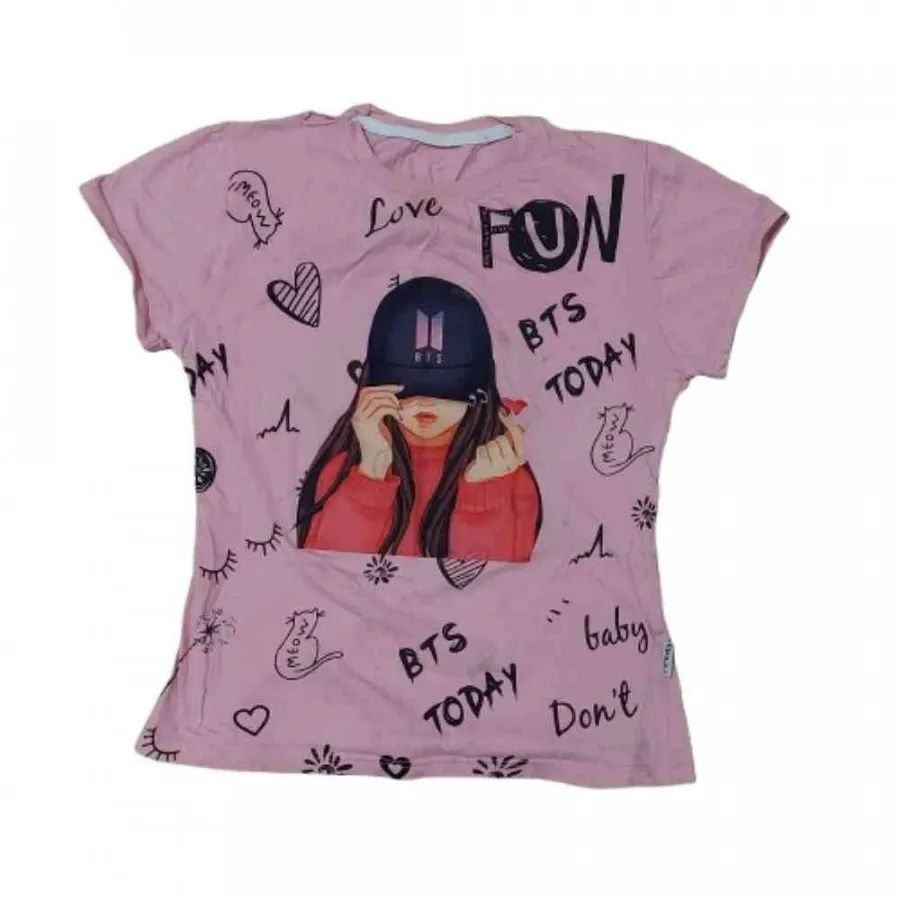 تیشرت دخترانه بچگانه