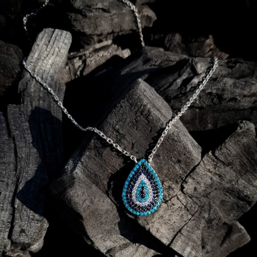 پلاک زنجیر نقره عیار 925