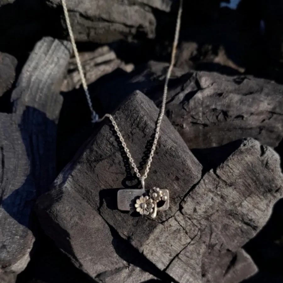 پلاک و زنجیر نقرع