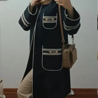 مانتو مجلسی مزونی شیک