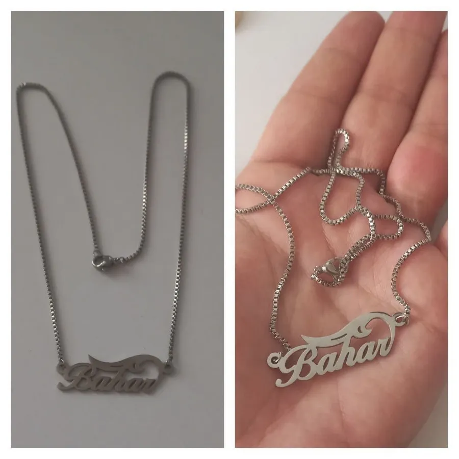 پلاک زنجیر استیل