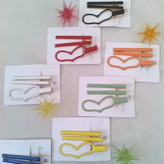 پک سه تایی گیره مو انبری