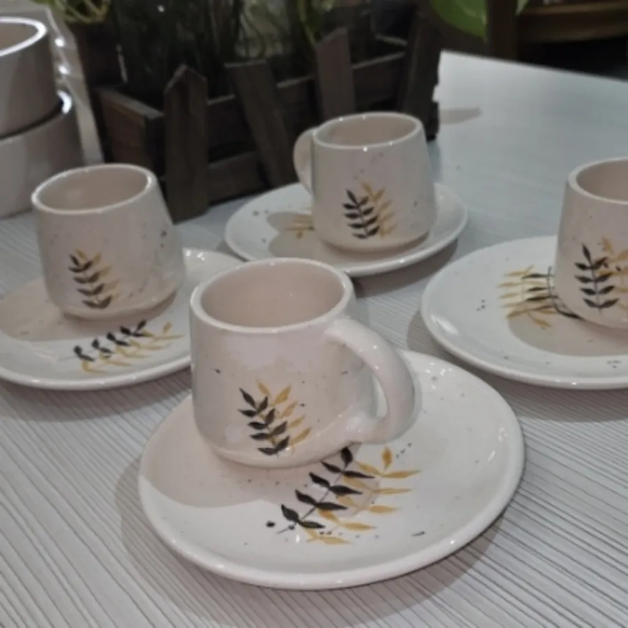 فنجان + پیش دستی