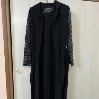 مانتو مشکی بلند