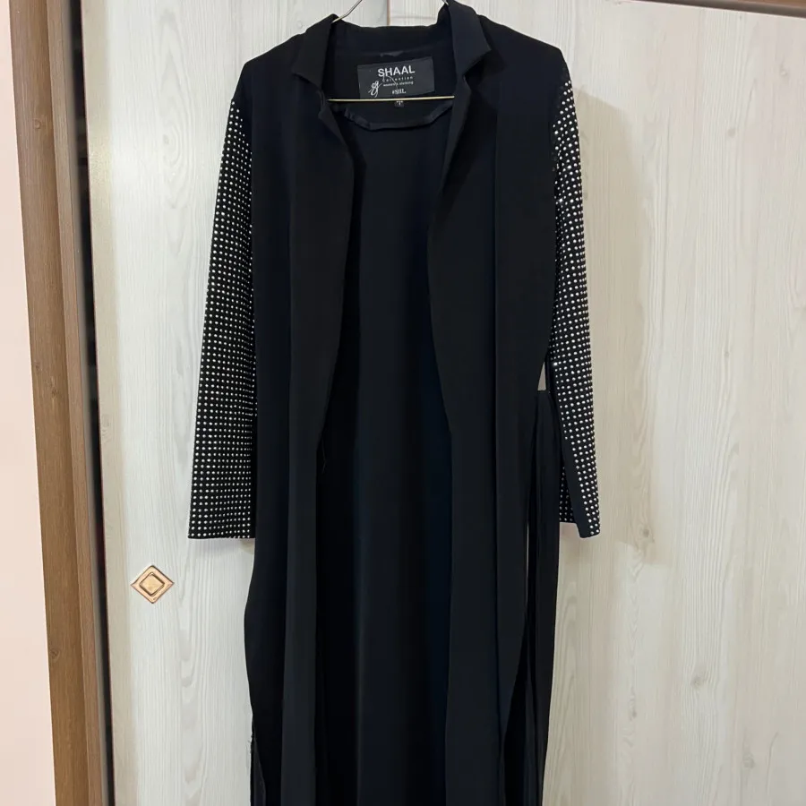 مانتو مشکی بلند