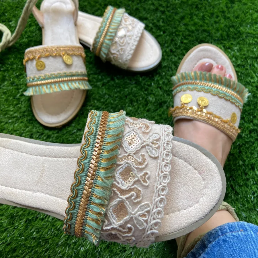 صندل مکرومه