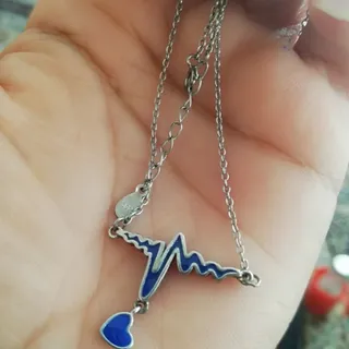 پلاک ضربان قلب نقره