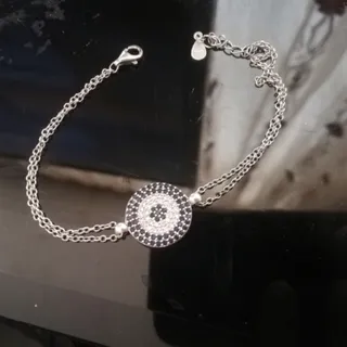 دستبند نقره چشم نظر