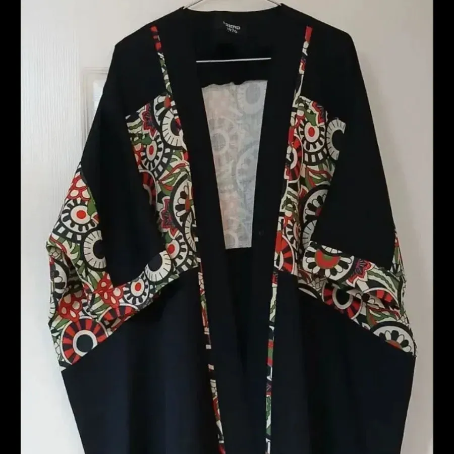 مانتو مشکی شانتون فری سا