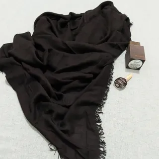 روسری نخی مشکی