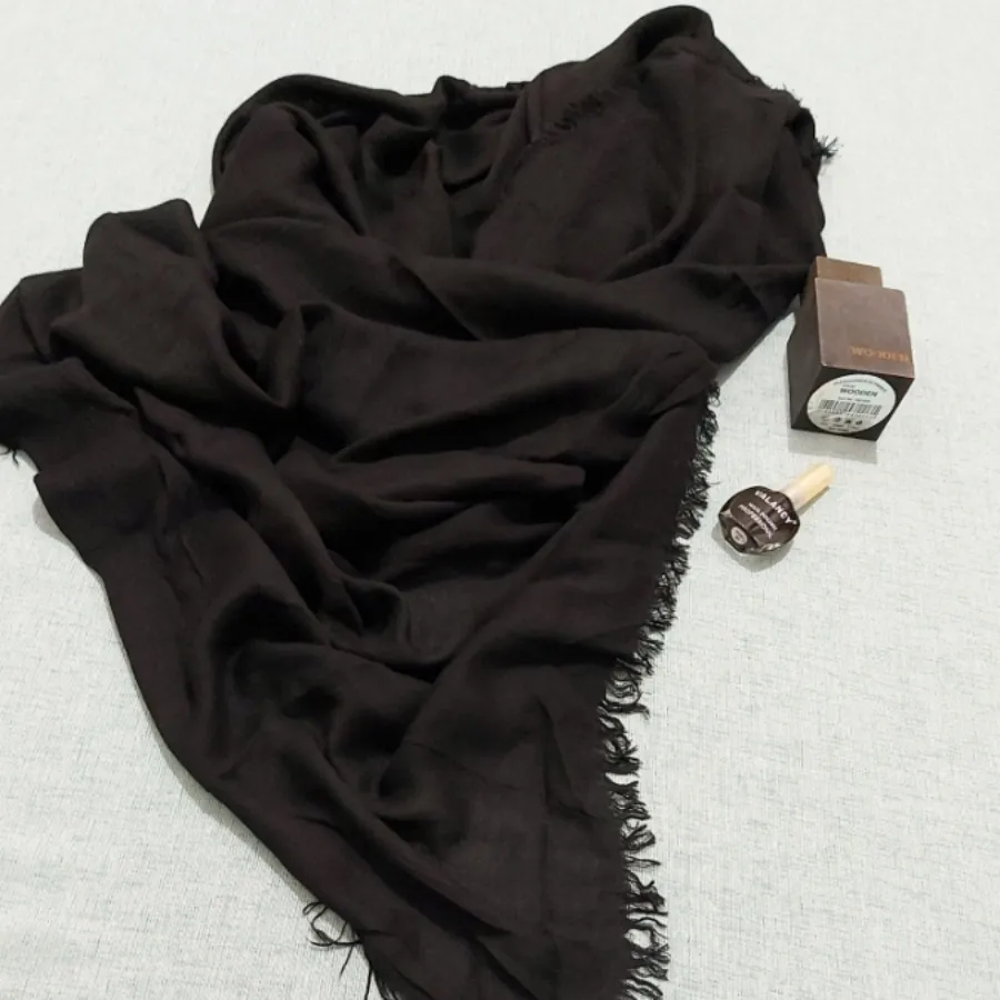 روسری نخی مشکی
