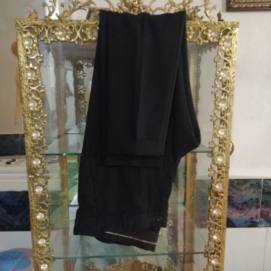 شلوار مشکی مردانه