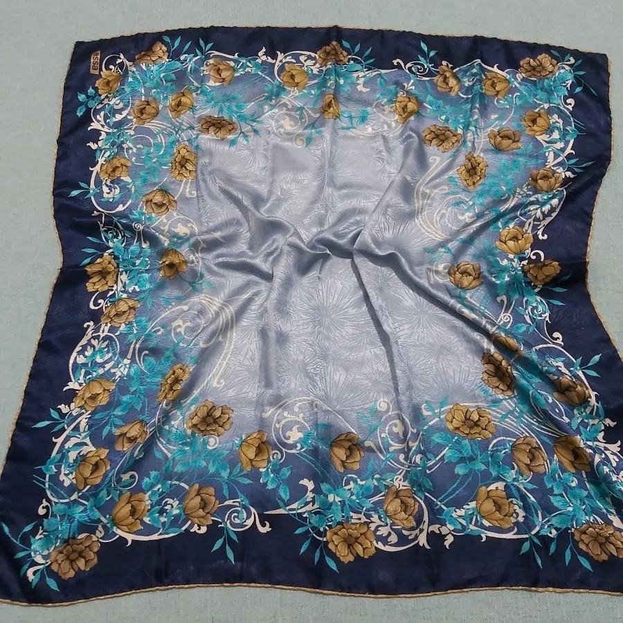 روسری ابریشم ژاکارد ترک