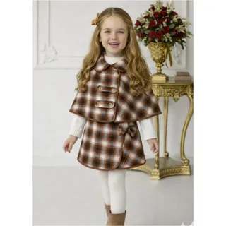 سه تیکه پیراهن شنل و دامن